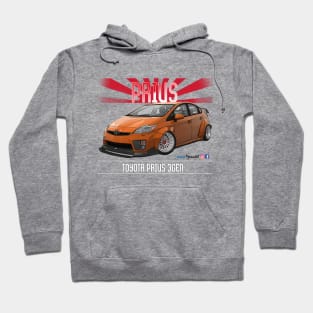 Toyota Prius 2JZ Orange Hoodie